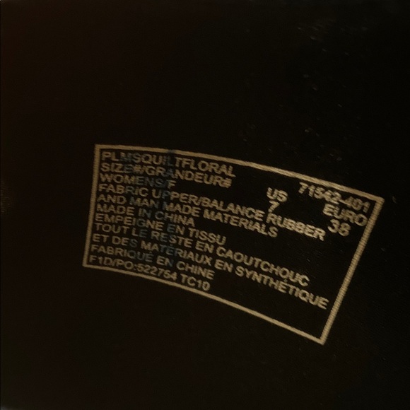 BOGS Plimsoll Tall Rain Boots Navy Quilted Floral Waterproof Women’s Size 7 - Picture 10 of 15